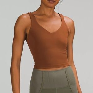 Brown LuluLemon Align Tank - Size 8